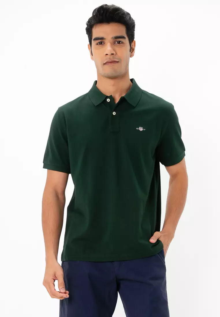 Shield Piqué Polo Shirt