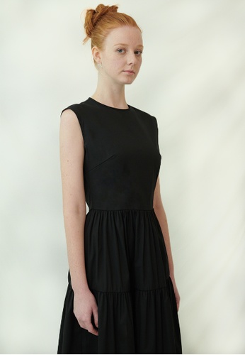 TAV [Korean Designer Brand] Murray Dress - Black 099B9AA40B37D1GS_1