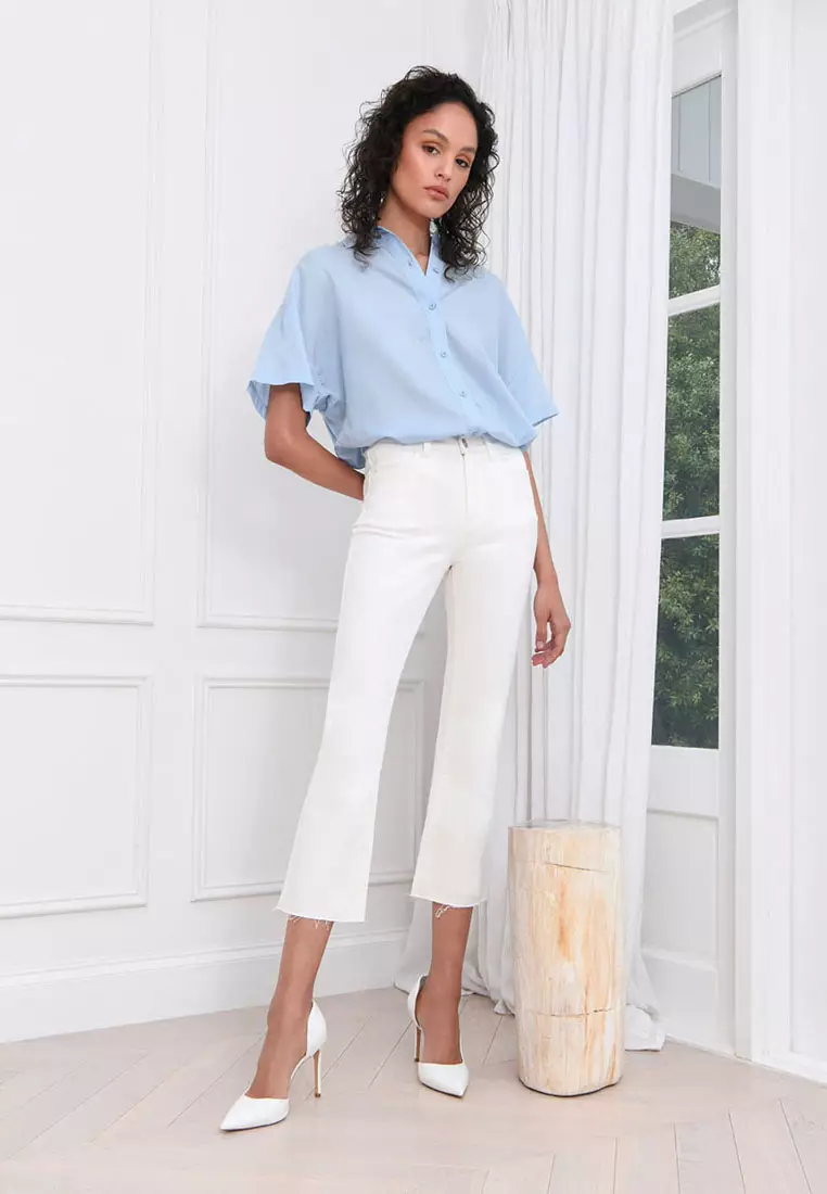 Rosario Cropped Flare Jeans