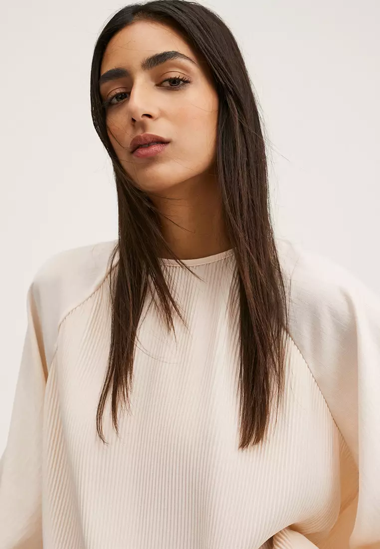 Flared Sleeves Blouse