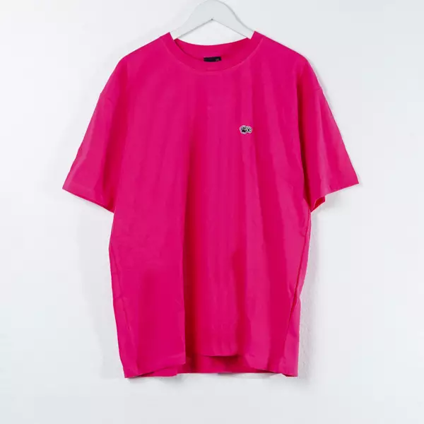 Kaos ADLV X HOSHI PAW POCKET BLACK PINK FUCHSIA TSHIRT 100% ORIGINAL