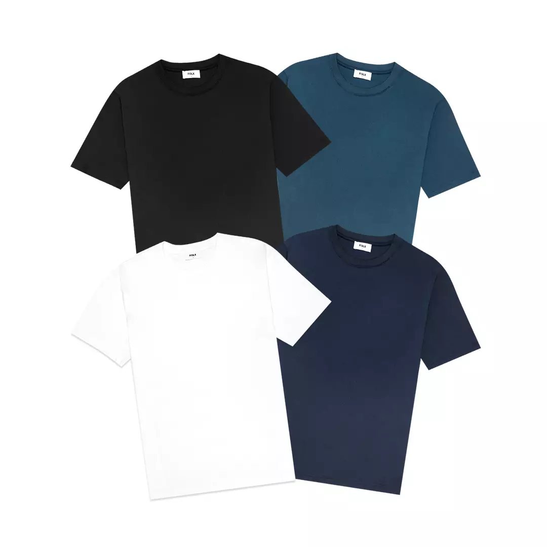 Basic Larotex T-Shirt Navy