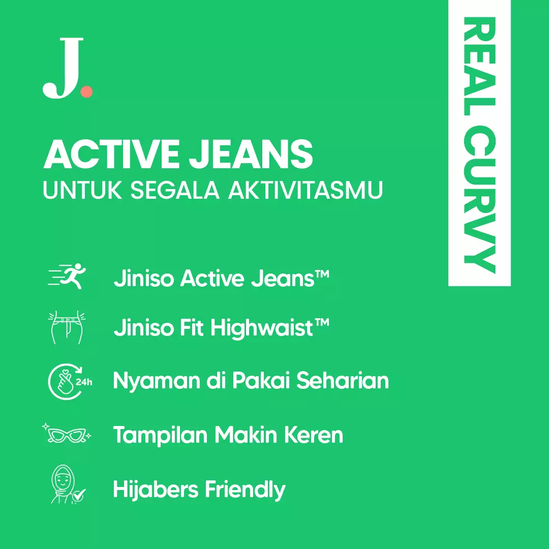 Cutbray Big Size Jeans 1401 REAL CURVY