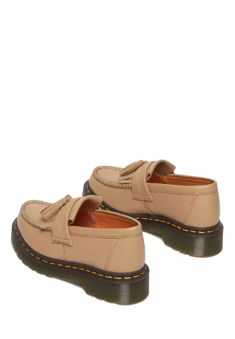 ADRIAN VIRGINIA LEATHER TASSEL LOAFERS