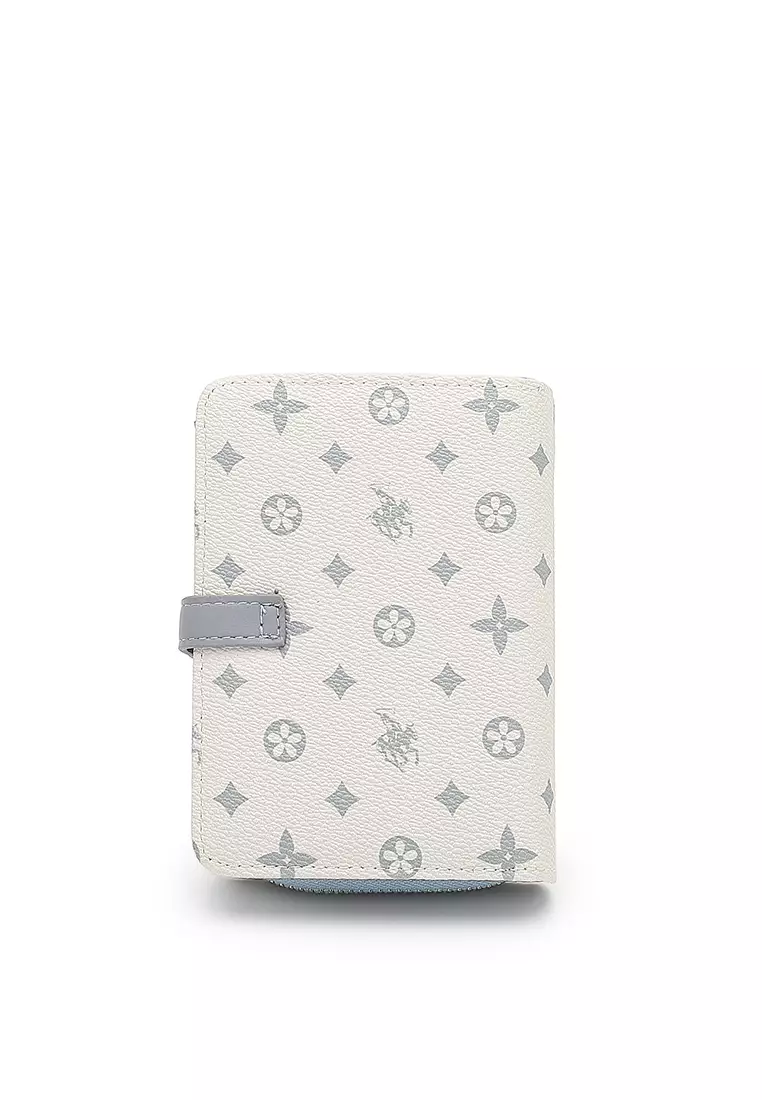 Women's Monogram Purse / Wallet - Blue