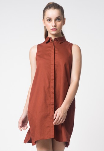 A-Line Shirt Dress I-DIWKEY216J010