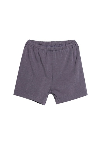 les enphants purple Boy's Shorts E35A2KAD445BF3GS_1