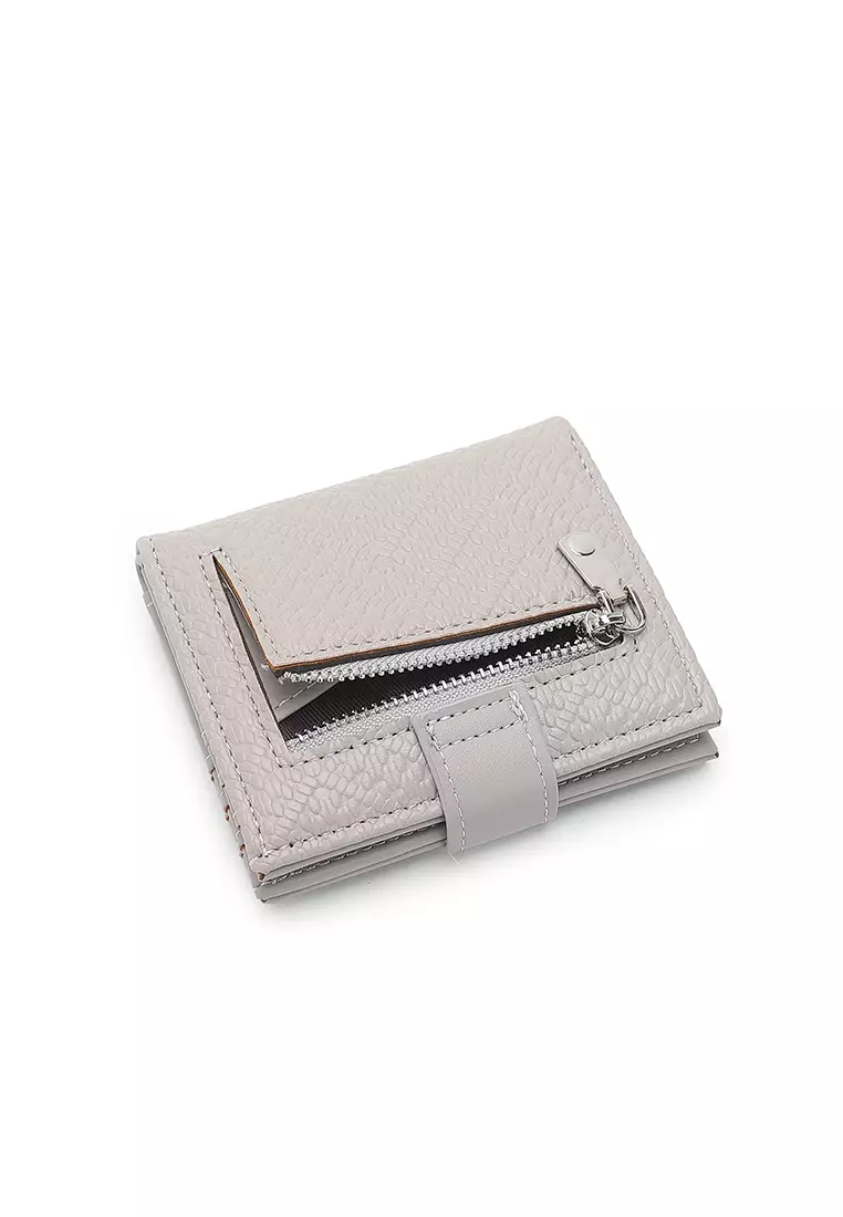 Women's Short Purse / Card Holder (錢包 / 持卡人錢包) - 灰色