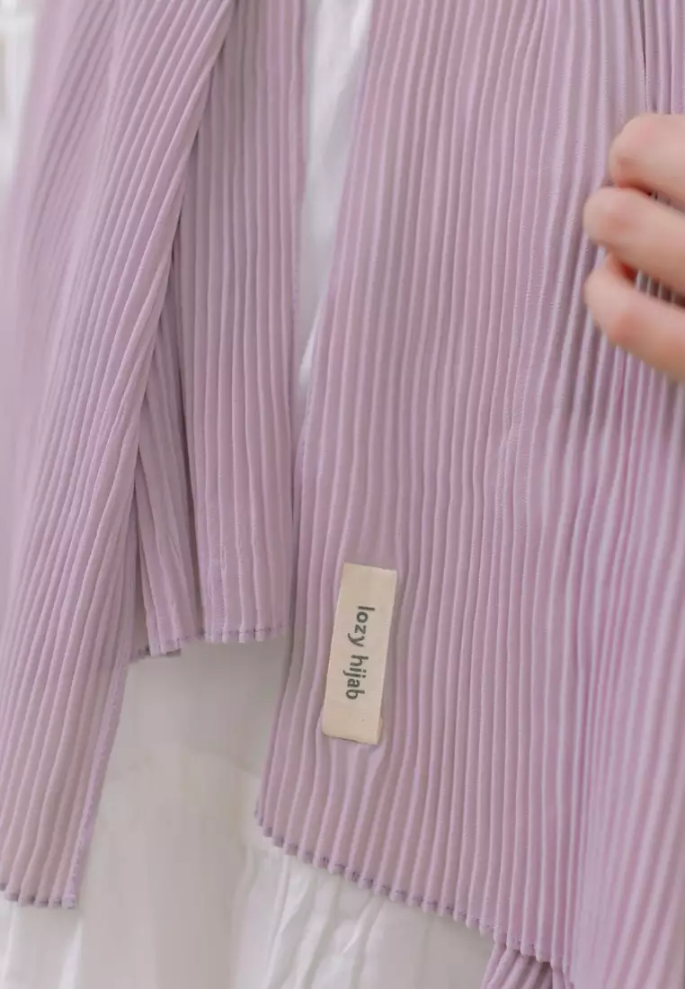 Ayra Pleats Shawl Baby Nude