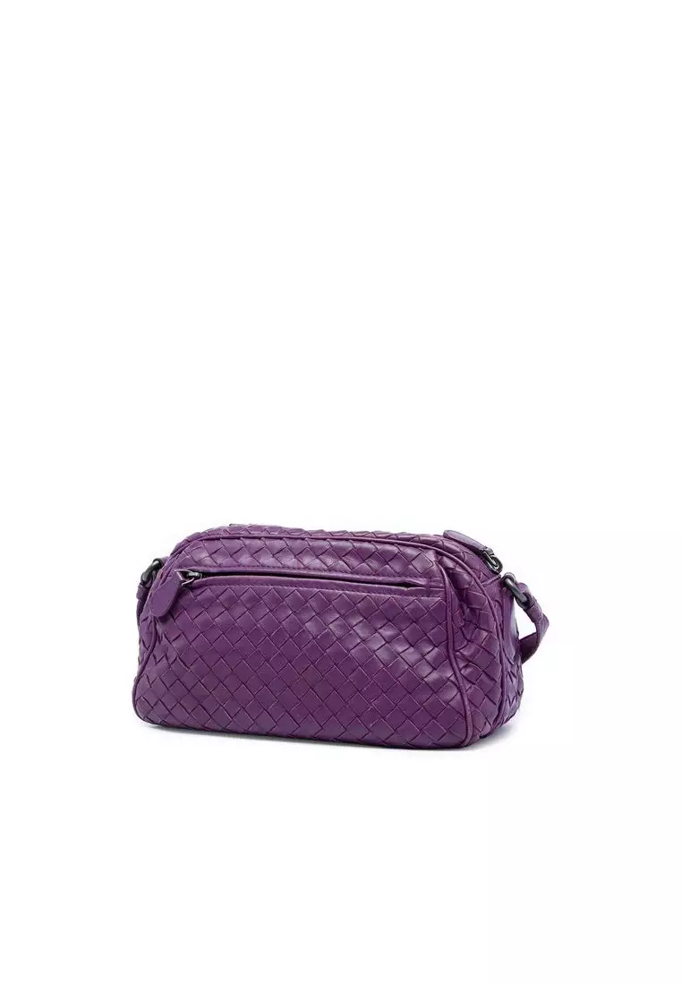 Pre-Loved Bottega Veneta Nappa Intrecciato Camera Bag