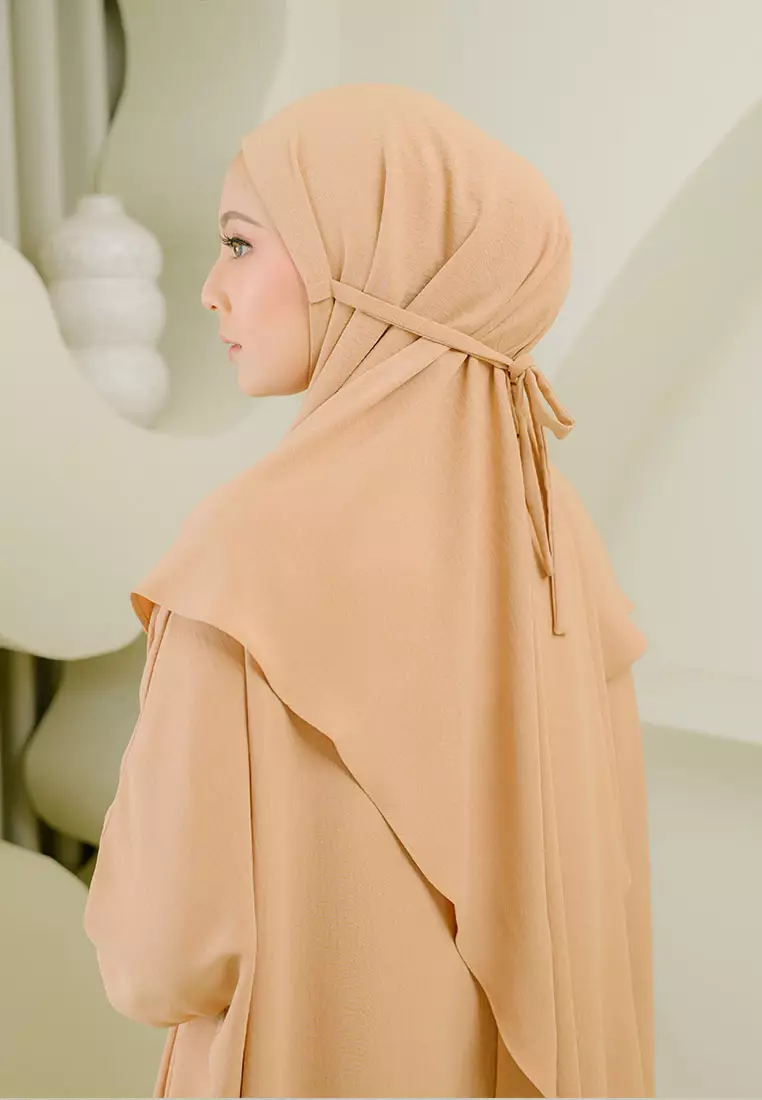 Hafsha Abaya Set Caramel