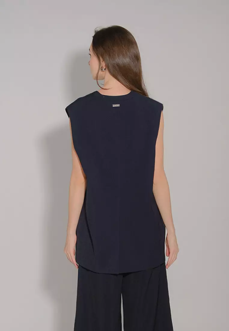 Dunha Sleeveless Vest (Plain)