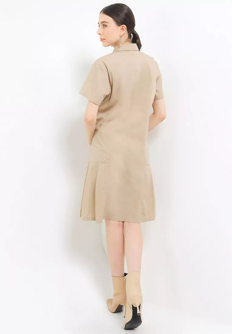 Dress Pleats Couple Ibu Anak - Kailani Dresses