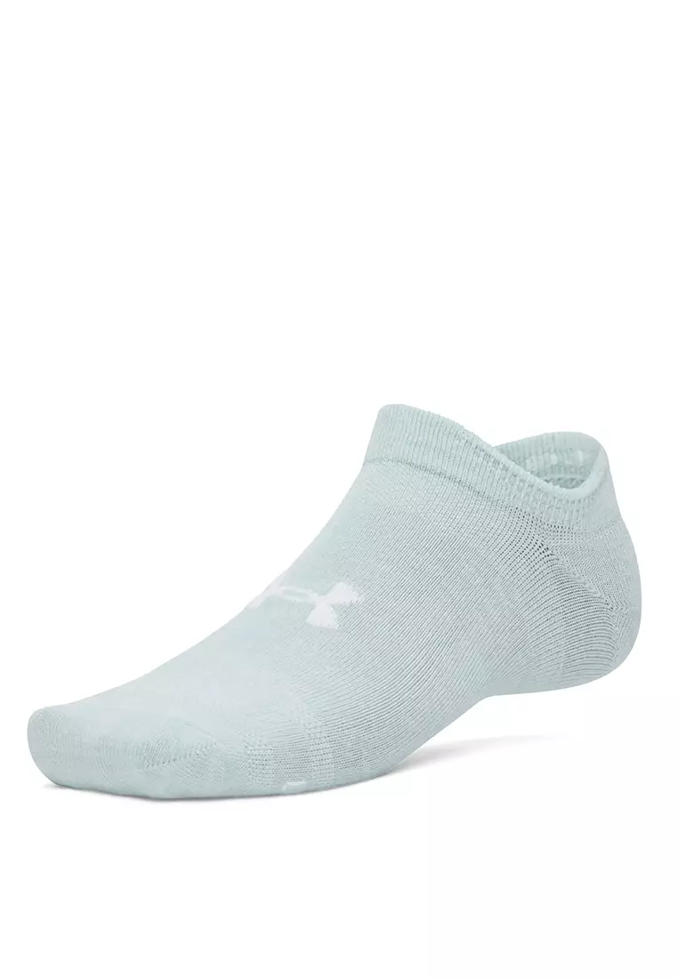 Essential Unisex 6-Pack No-Show Socks
