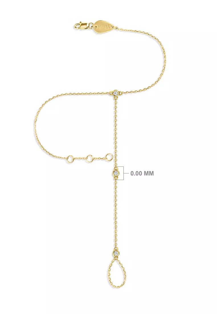 Gold chain best sale for hand