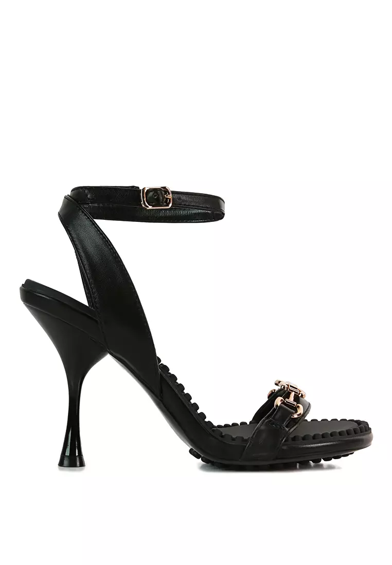 Discount on Rag & Co.  shoes - SKU: Black High Heeled Sandals