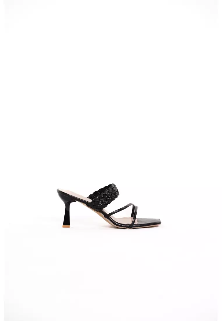 Discount on Lancasterpolo  shoes - SKU: Lancaster Polo Women/Lady Open Toe Slip On Sandal Heels