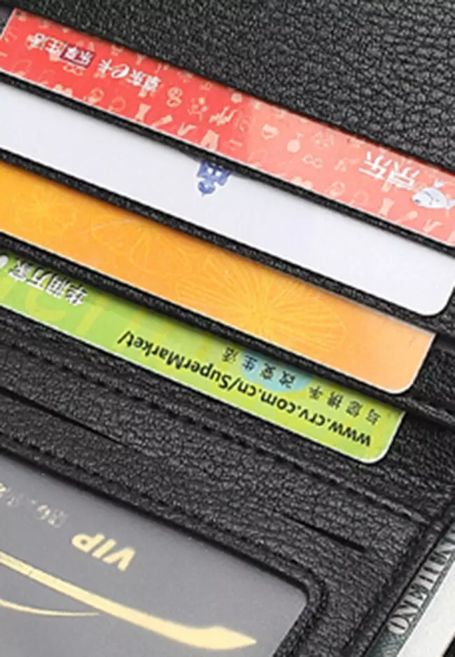 Women's 2 in 1 Purse/Wallet With Coin Compartment - Black