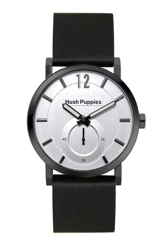 Hush Puppies Freestyle Men's Watch HP 3628M.2522 Black White Black Leather