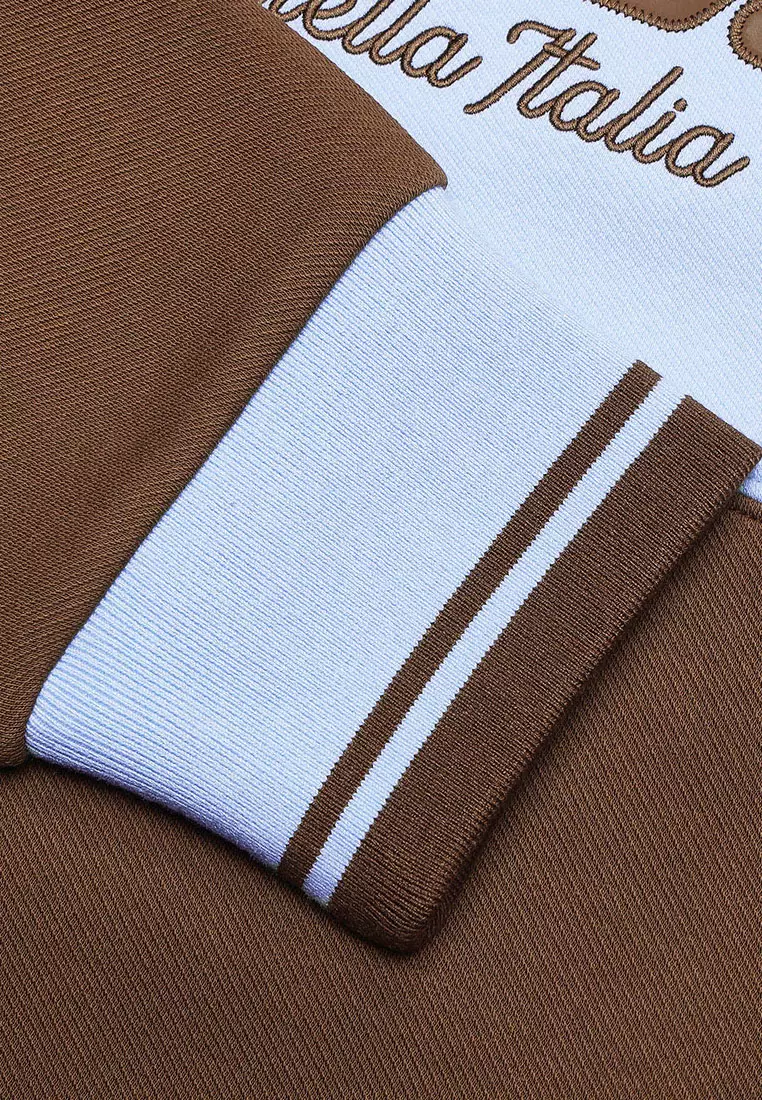 FILA CORE WHITE LINE FILA ORIGINALE Women's Pullover Sweater in Brown