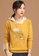 A-IN GIRLS yellow Fashion Embroidered Hooded Sweater 92140AAA5BD0BDGS_3