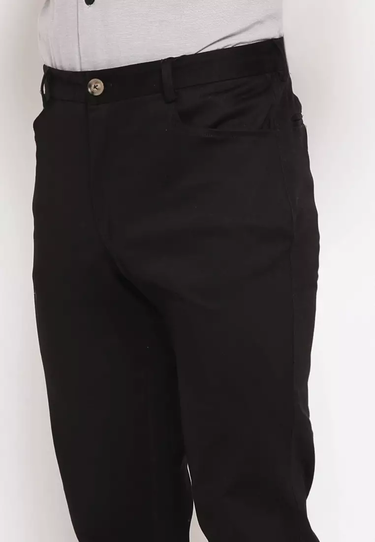 AMK CHINO PANTS BLACK