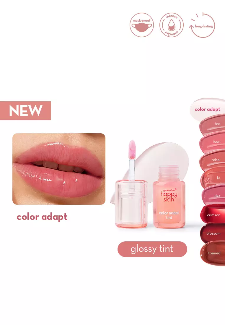 Discount on Happy Skin  shoes - SKU:  Glossy Tint in Color Adapt