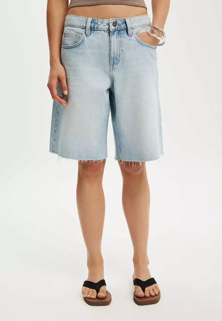 Baggy Denim Shorts