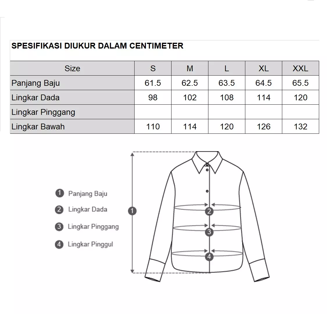 Minimal x Devina Putri - Kelye - Blus Pita Motif garis - Blue Colour Blue