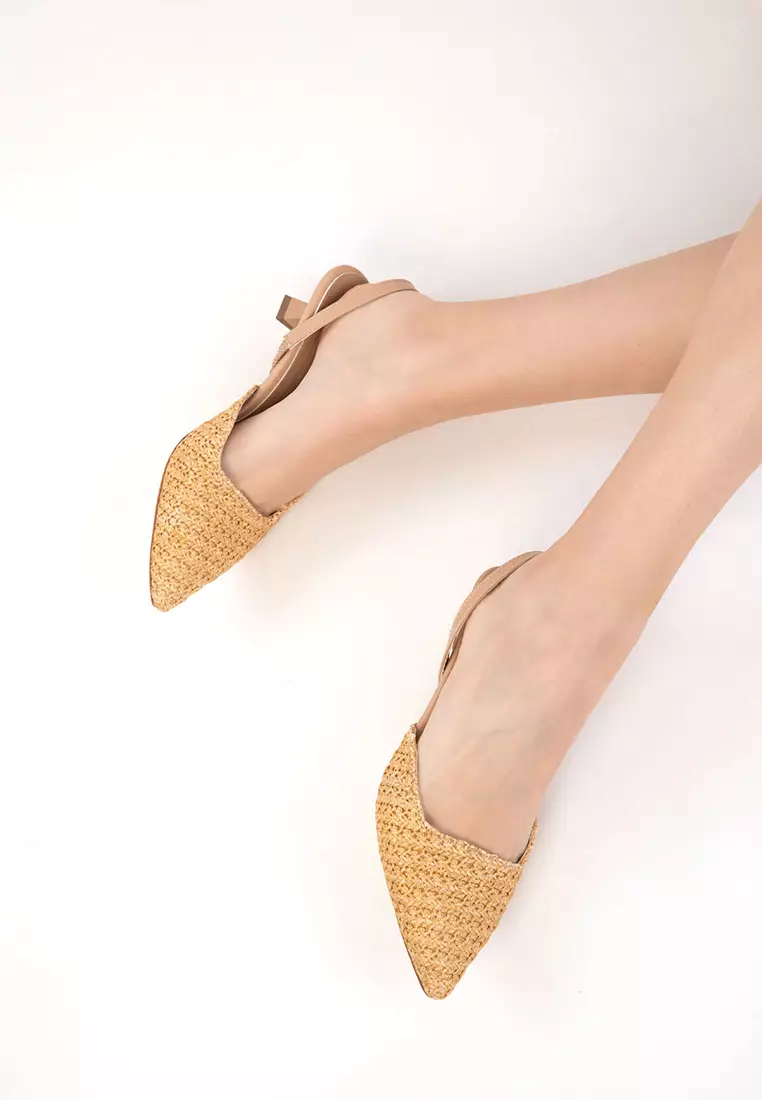 Wicker Women's Classic Heeled Shoes 20650