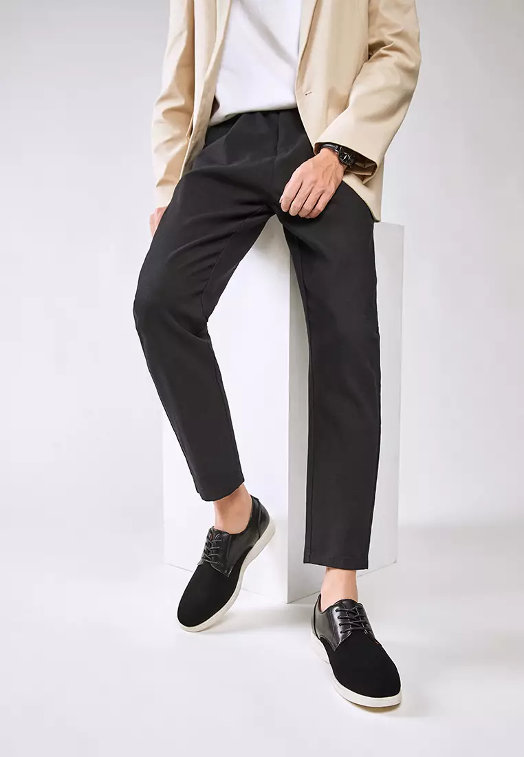 Cow Suede Derby Shoes KB8848-3