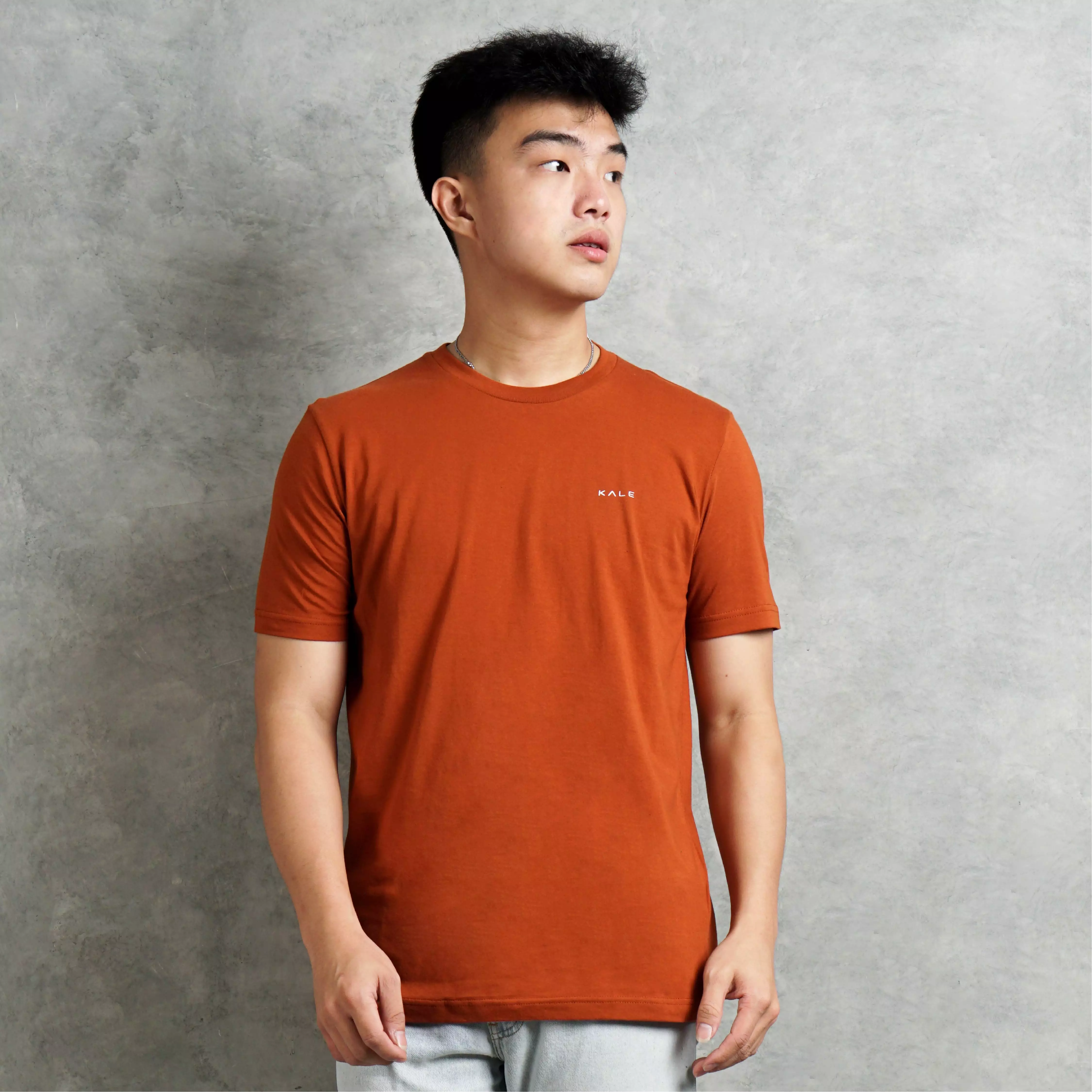 Kale Arion Dark Terracotta / T-Shirt Pria Lengan Pendek / Unisex