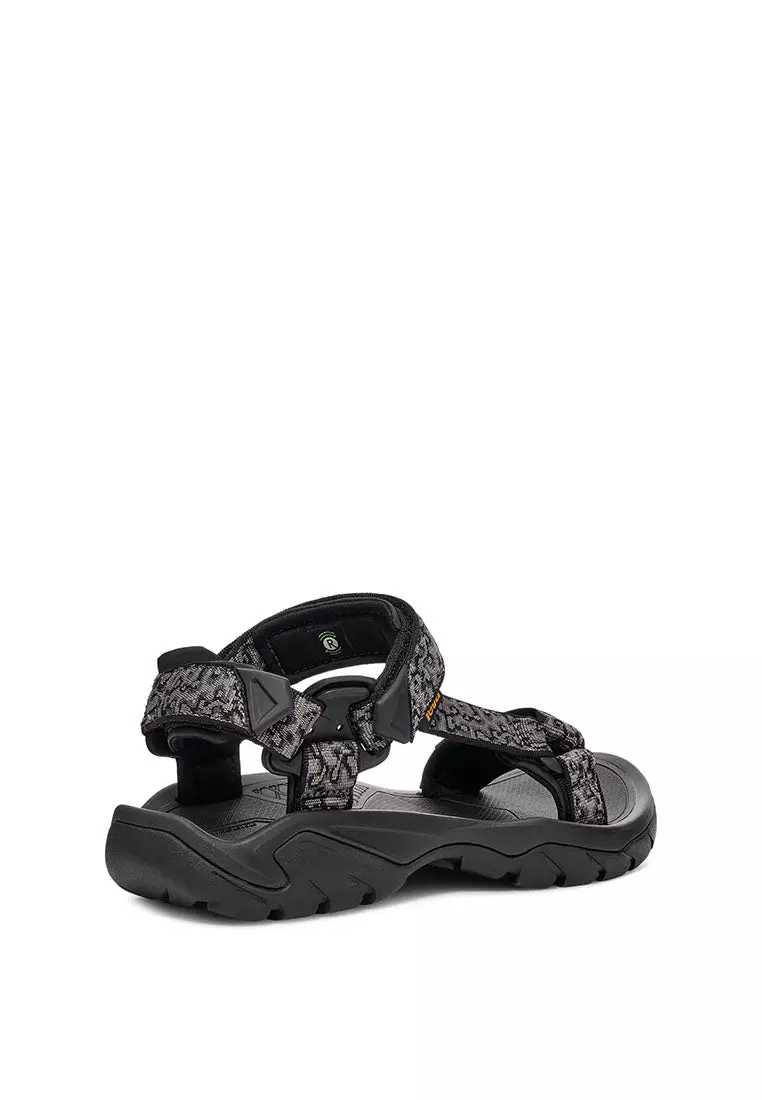 Men's Terra Fi 5 Universal Vegan Hiking Sandal - Magma Black/ Grey (1102456-MGMB)
