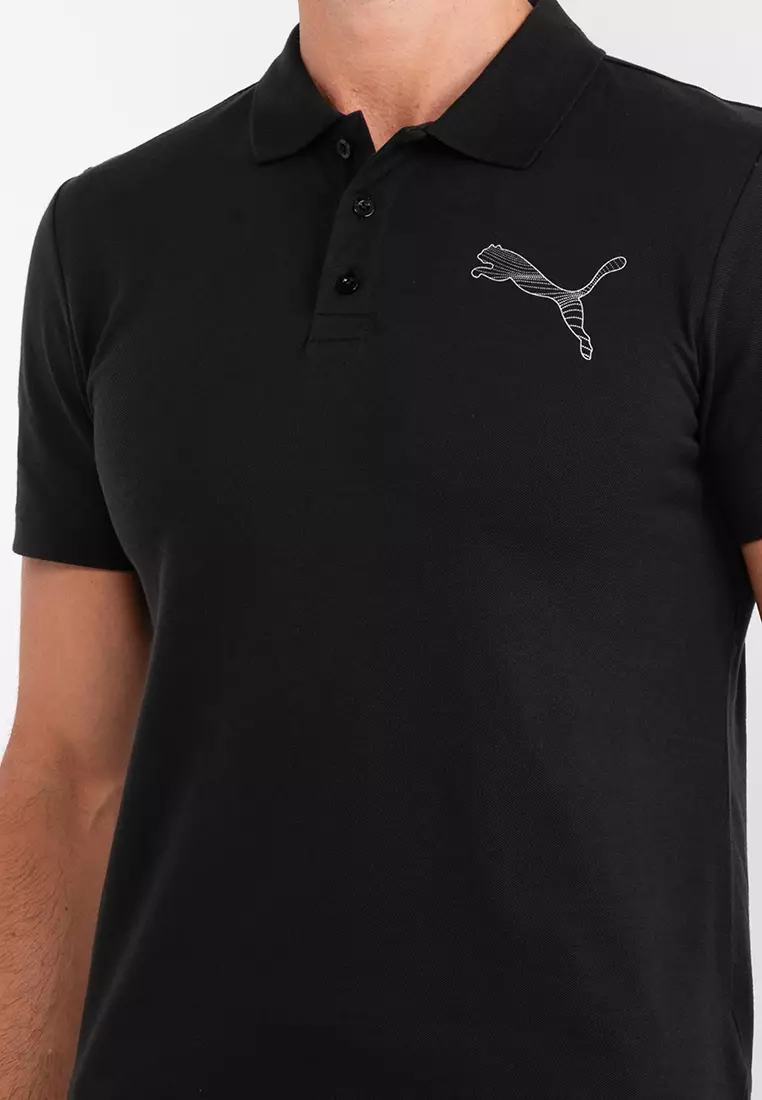 Puma pique polo top