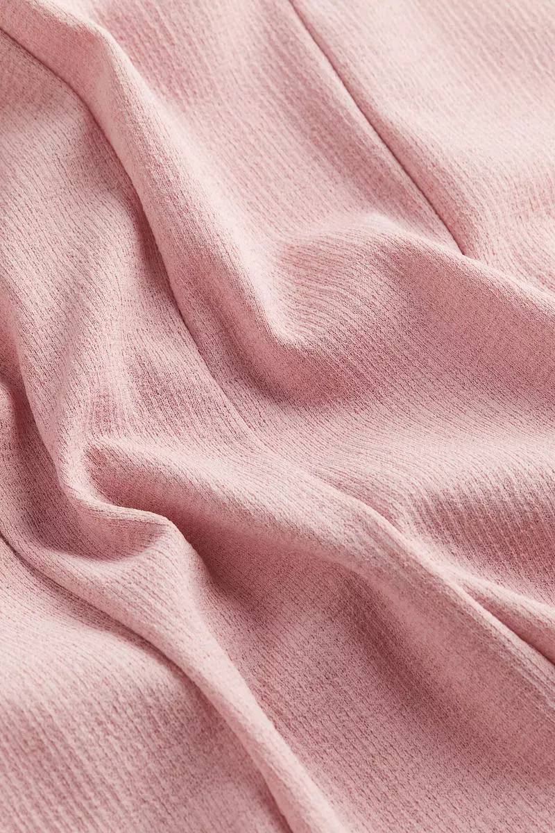 Turtleneck jersey dress