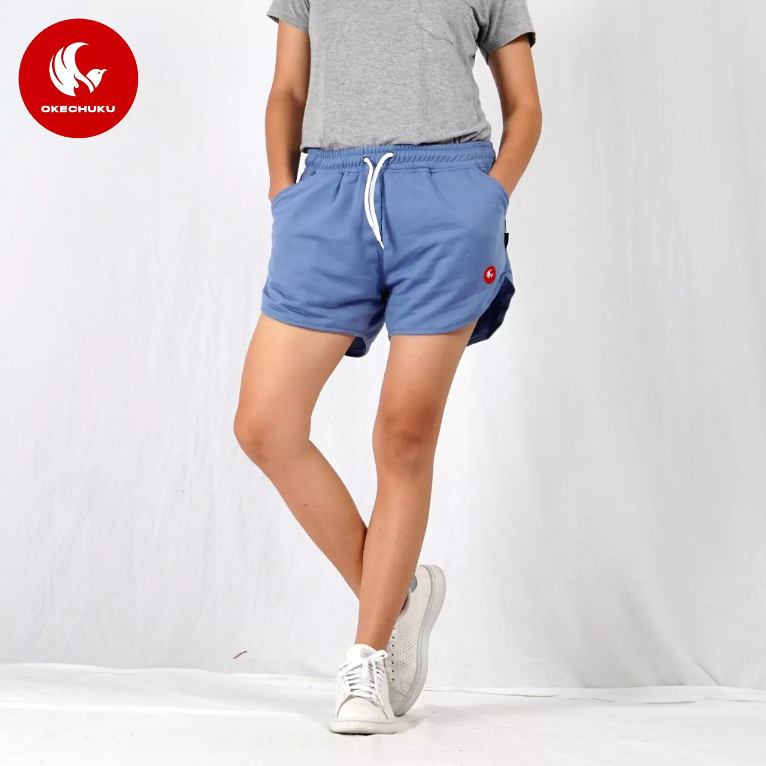  MINI Celana Pendek Wanita Celana Olahraga Short Pants Wanita - DENIM