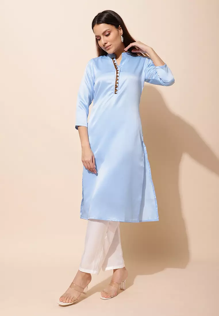 Chanira Festive Aliya Tunic-Blue