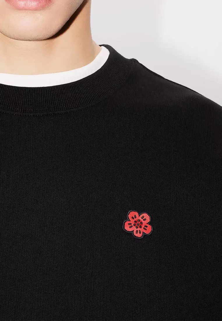 Men's Boke Flower Sweatshirt In Black FE65SW2234MF