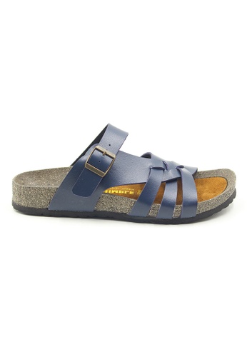 SoleSimple blue Istanbul - Blue Sandals & Flip Flops & Slipper D452DSH26D1492GS_1