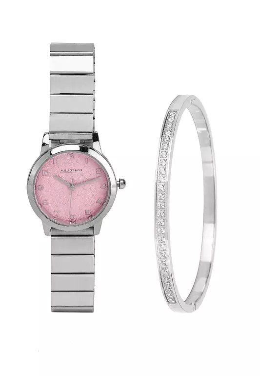 Aireen Silver Metal Watch