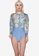 Cotton On Body blue Zip Front Long Sleeve One Piece Full Shimmer Swimsuit F9E8EUSFF8B890GS_1