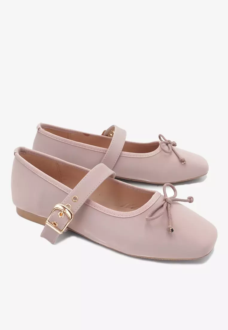 Dr. Cardin Women Luxe Mary Jane Flats L-RAU2-9008