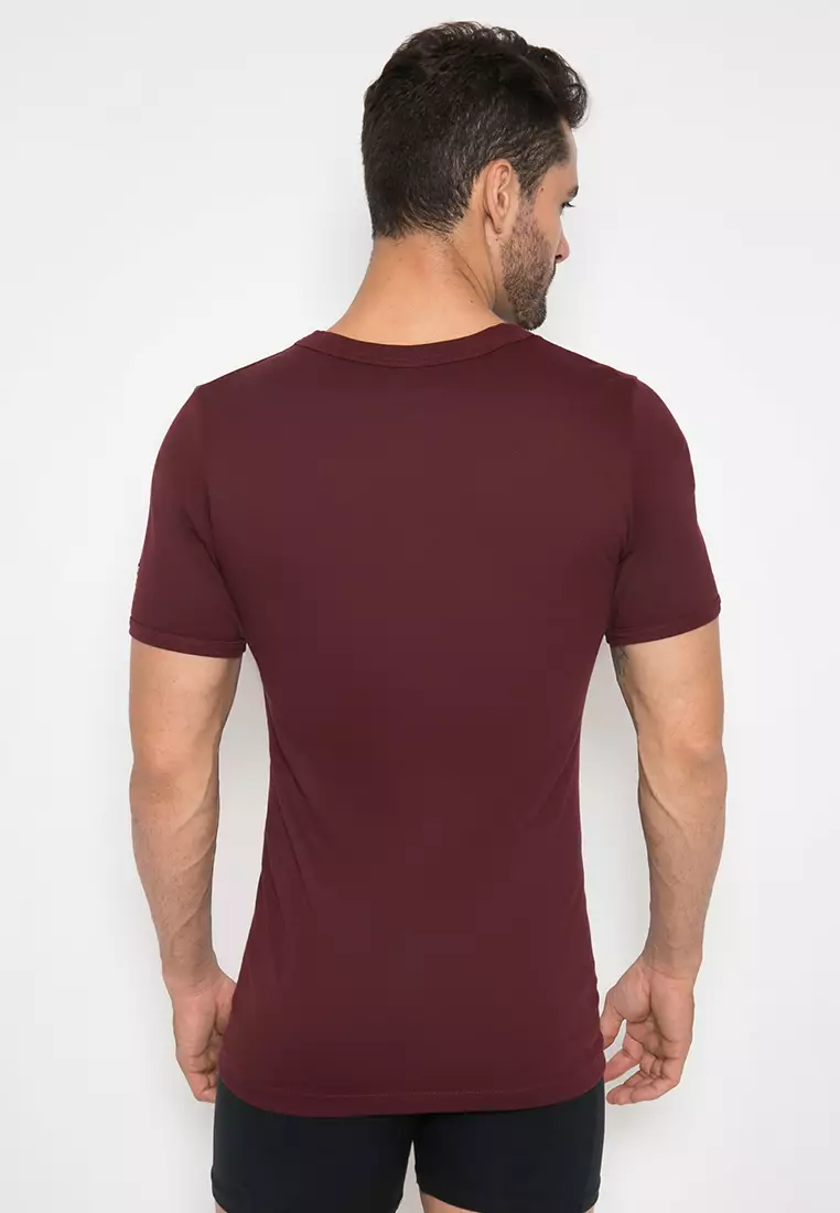 LGS - T-SHIRT Oblong - Merah - RoundNeck - LETS.003.333.MR.7C