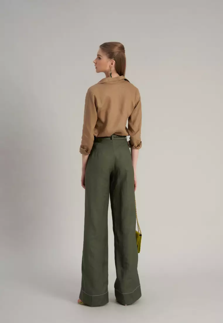 Hello New Day Linen Shirt