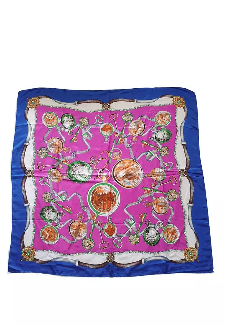 Tattler Chains Satin Square Scarf