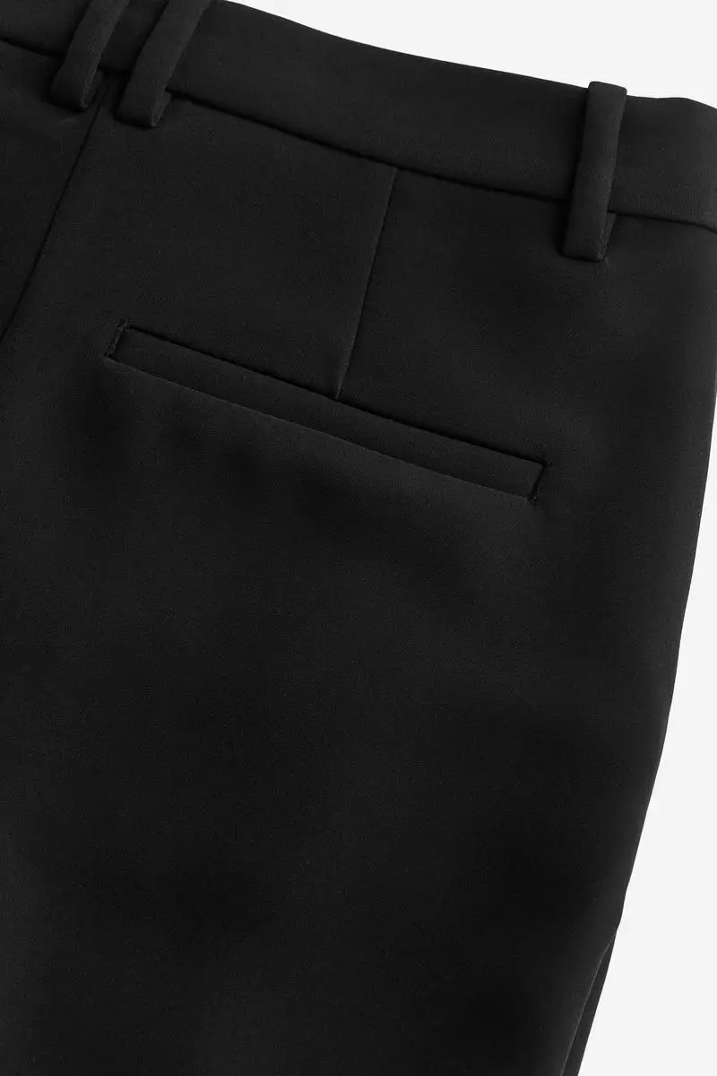 Slit-hem trousers