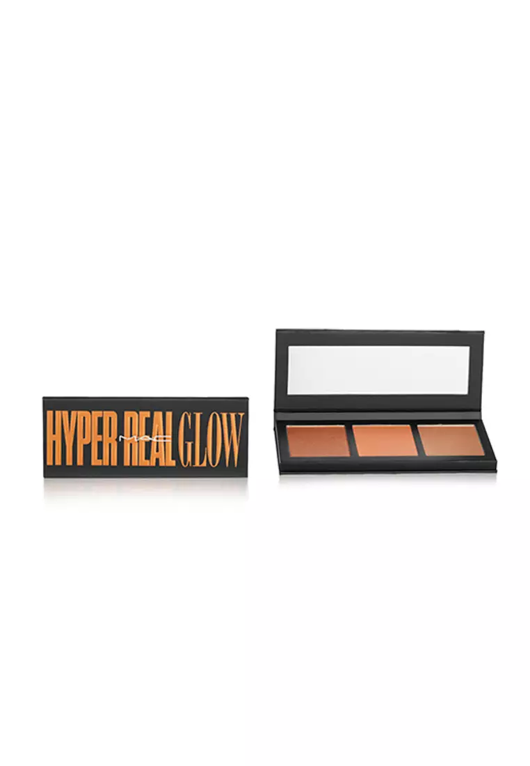 MAC - Hyper Real Glow Palette (3x Glow Palette) - # Shimmy Peach,Paradise,Glow Baby Glow 3x4.5g/0.15oz
