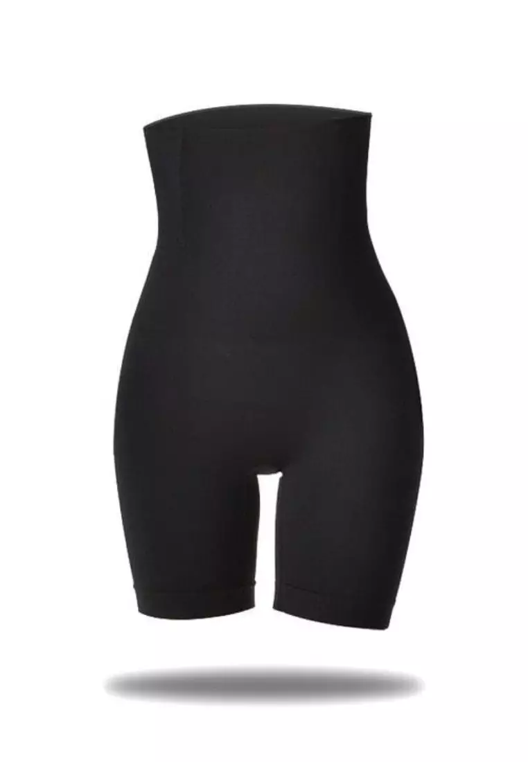 2 Pack Premium Naura High Waisted Shaping & Lifting Girdle Shorts in Black