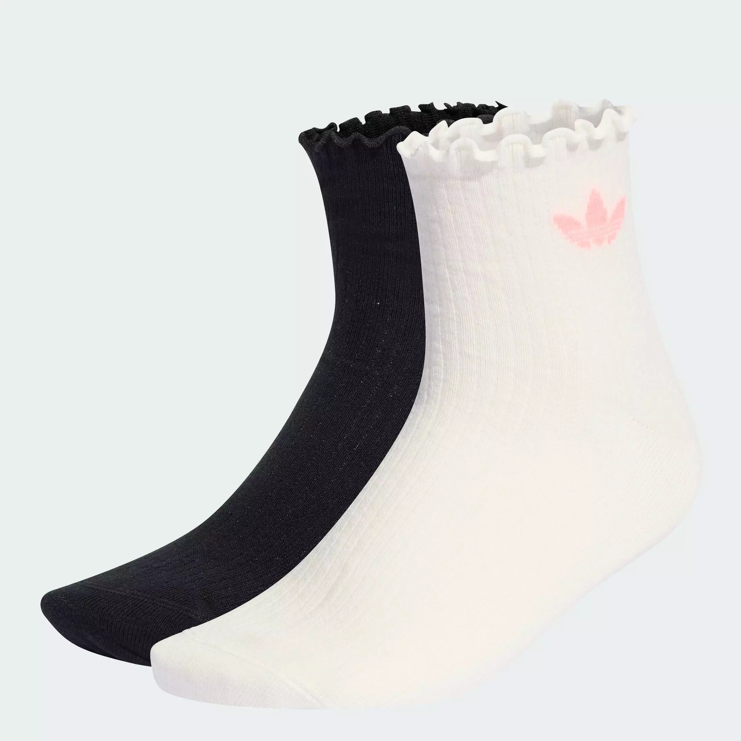 Lifestyle ORIGINALS X LIBERTY LONDON RUFF SOCKS 2 PAIRS Women White KD8372