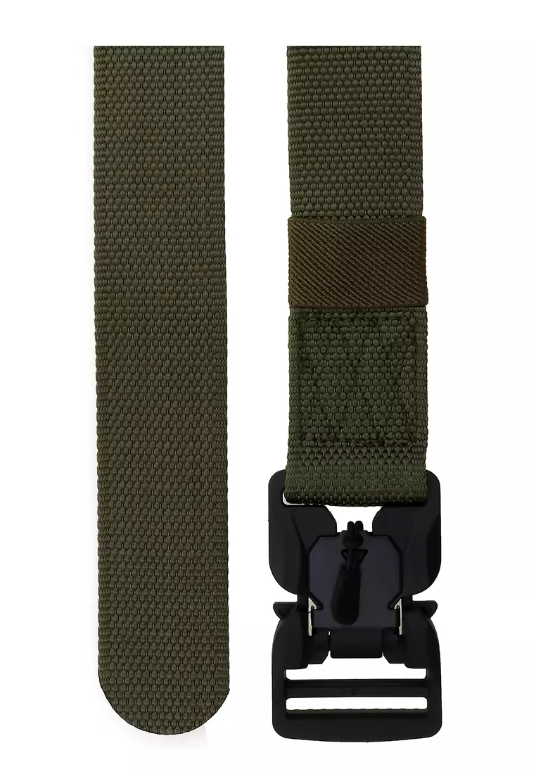 Jhoseph Tali Ikat Pinggang Pria Military Tactical Fast Unlocking Buckle Material Canvas ORIGINAL - Green